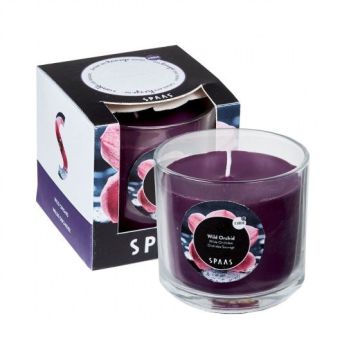 Spaas Ароматна свещ Whild Orchid x76/76 мм