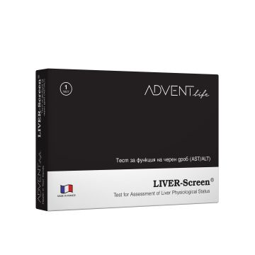 Liver Screen Тест за функция на черен дроб х1 бр Advent Life