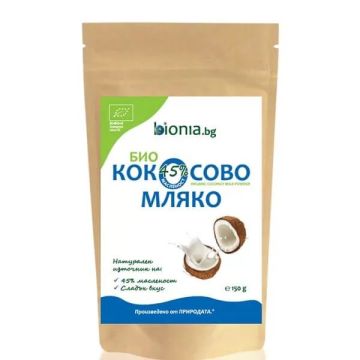 Био кокосово мляко на прах x150 грама Bionia