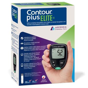 Contour Plus Elite Глюкомер за измерване на кръвна захар