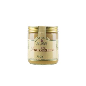 Био мед от цвят на кордиандър х500 г R. Feldt