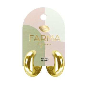 Farma Bijoux Хипоалергенни златни обеци