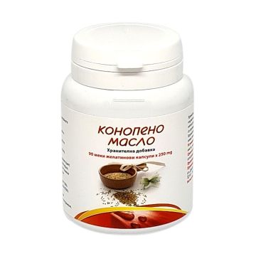 Конопено масло х60 капсули Bouroff