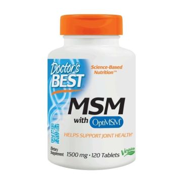 МСМ за ставите 1500мг х120 таблетки Doctor's Best