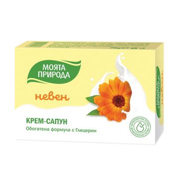 Моята природа Крем-сапун за ръце и тяло Невен x75 грама