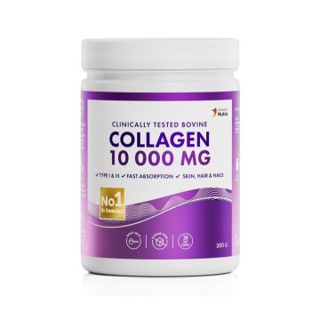 Swedish Nutra Collagen 10 000 mg Хидролизиран телешки колаген тип 1&3 x300 грама