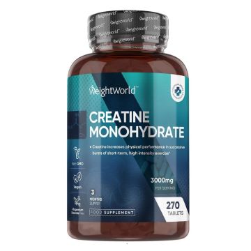 Креатин монохидрат 1000 mg х270 таблетки Weight World