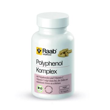 Био полифенол комплекс с антиоксидантно действие x90 капсули Raab Vitalfood