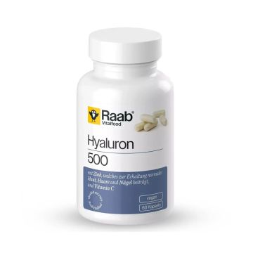 Хиалуронова киселина за хидратирана и еластична кожа x60 капсули Raab Vitalfood