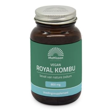 Royal Kombu Поддържа щитовидната функция и хормоналния баланс х60 капсули Mattisson Healthstyle