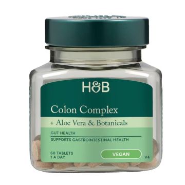 Colon Cleanse Формула за прочистване на дебелото черво с Алое вера х60 таблетки Holland & Barrett