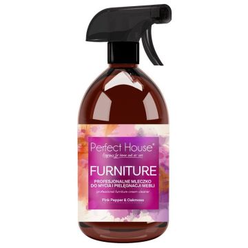 Barwa Perfect House Furniture Професионален почистващ препарат за мебели с парфюм x450 мл