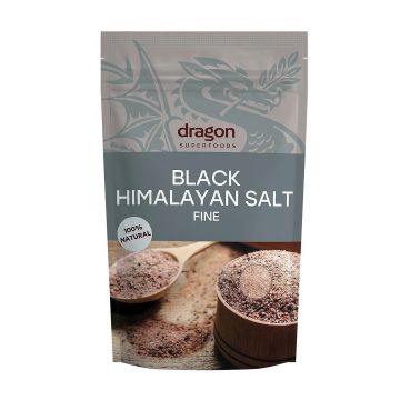 Черна хималайска сол, фина х250 г Dragon Superfoods