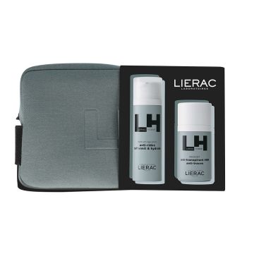 Lierac Homme Комплект за мъже Флуид против бръчки и Дезодорант рол-он