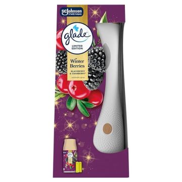 Glade Winter Berries Автоматичен ароматизатор с аромат на къпини и червени боровинки x269 мл