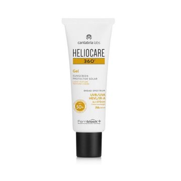 Cantabria Labs Heliocare 360 Лек бързопопиващ фотопротективен гел SPF50+ x50 мл
