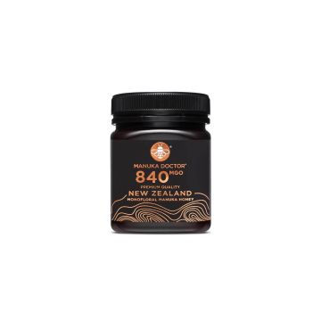 Мед от манука, монофлорен MGO 840 х250 г Manuka Doctor
