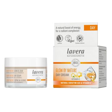 Lavera Glow By Nature Ревитализиращ дневен крем за лице x50 мл