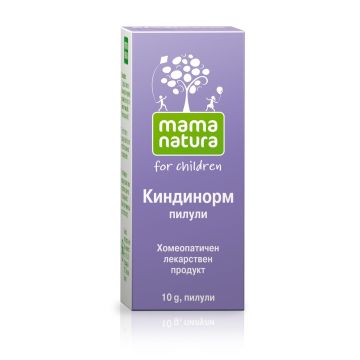 Киндинорм за спокойни и концентрирани деца х10 грама пилули Mama Natura