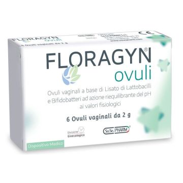 Флоражин Вагинални овули с лактобацили х6 броя So.Se. Pharm