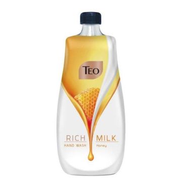 Teo Milk Rich Honey Хидратиращ течен сапун - пълнител х800 мл