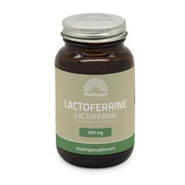 Лактоферин за имунитет 500 mg х60 капсули Mattisson Healthstyle