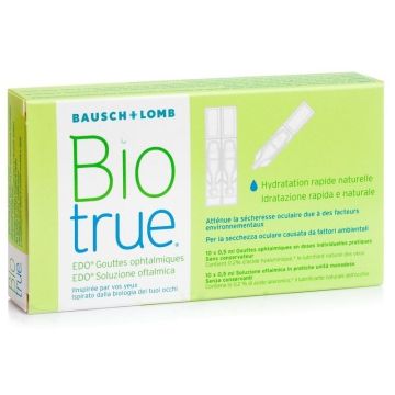 Biotrue Овлажняващи капки за сухи, изморени очи 0,5ml х30 монодози Bausch & Lomb