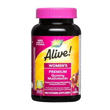 Alive Мултивитамини за жени х75 желирани таблетки Nature's Way