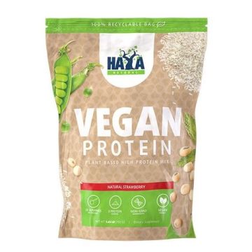 Vegan Protein Натурална ягода х750 г Haya Labs