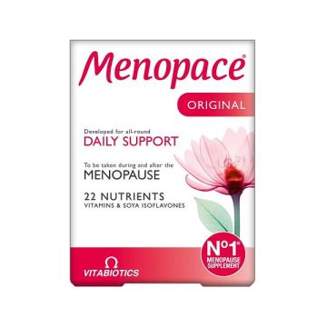 Менопейс Оригинал за хормонален баланс при менопауза х30 таблетки Vitabiotics