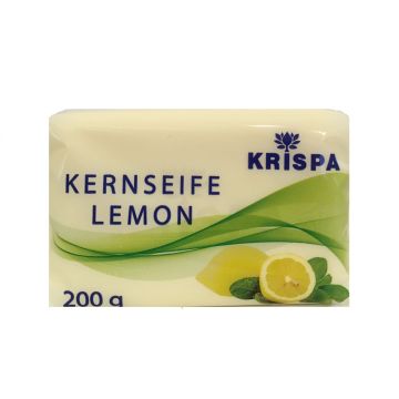 Krispa Сапун за тяло, за дома и за пране на петна по дрехите с аромат на лимон x200 грама