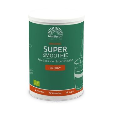 SuperSmoothie Mix Energy Супер смути микс Био х500 г Mattisson Healthstyle