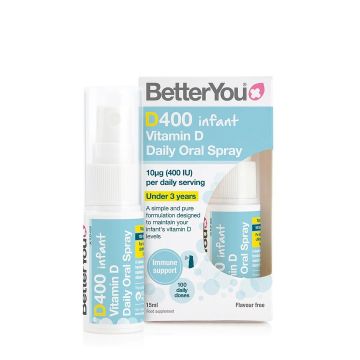 Витамин Д3 Infant 400IU за деца под 3 години Орален спрей х15 мл BetterYou