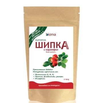 Шипка с карамфил x150 грама Bionia