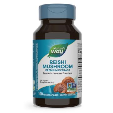 Рейши 190мг х100 капсули Nature's Way