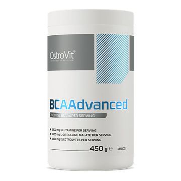 BCAAdvanced Аминокиселини с цитрулин и електролити, аромат манго х450 г OstroVit
