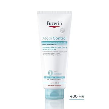 Eucerin Atopicontrol Успокояващ хидро-лосион за лице и тяло за атопична кожа х400 мл