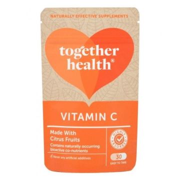 Витамин C с биофлавоноиди за висок имунитет х30 капсули Together Health