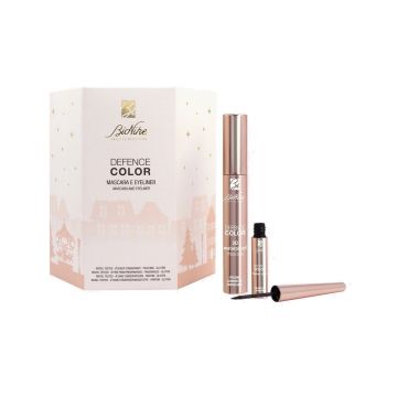 Bionike Defence Color Комплект за лице 3D Volume Спирала за мигли и  Очна линия за чувствителни очи