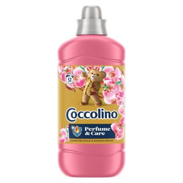 Coccolino Perfume&Care Honeysucle & Sandalwood Омекотител х1275 мл, 51 пранета