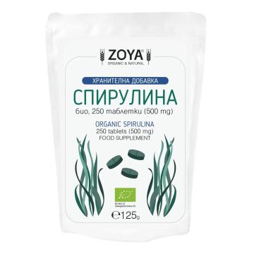 Таблетки Спирулина х125 г Zoya