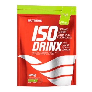 Isodrinx Спортна напитка, зелена ябълка х1000 г Nutrend