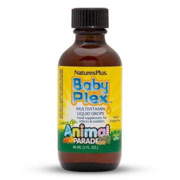Витамини за бебета с вкус на портокал x60 мл, Animal Parade