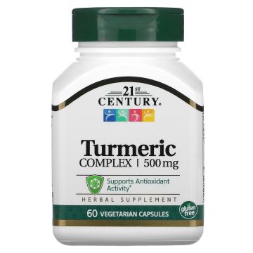 Turmeric Complex Куркума 500 mg х60 капсули 21st Century