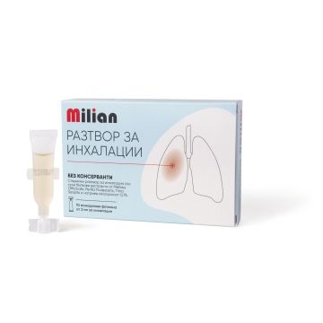Разтвор за инхалации 3 мл х10 монодозови флакона Milian