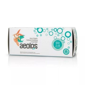Aeolos Инхалационна камера с клапан и маска за бебета 0-18 месеца