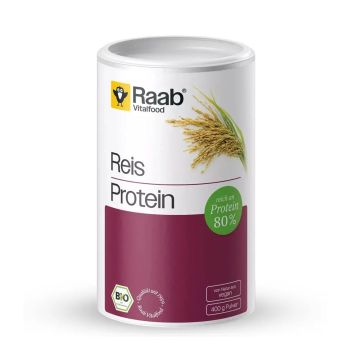 Био оризов протеин на прах x400 грама Raab Vitalfood