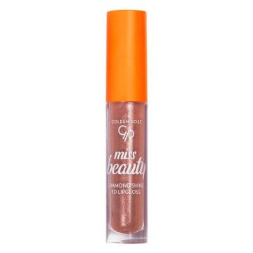 Golden Rose Miss Beauty Гланц за устни Diamond Shine 3D x4.5 мл, 03 Sunkissed