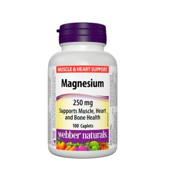 Магнезий 250 мг х100 таблетки Webber Naturals