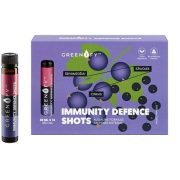 Greenify Immune Defence за имунната система 25 мл х14 шота Valentis